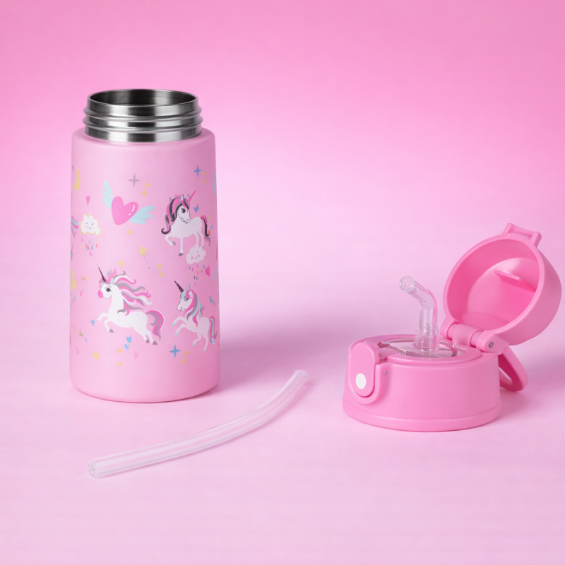 Bidon SOVENTI Unicorn Róż 400 ml — zdjęcie 3