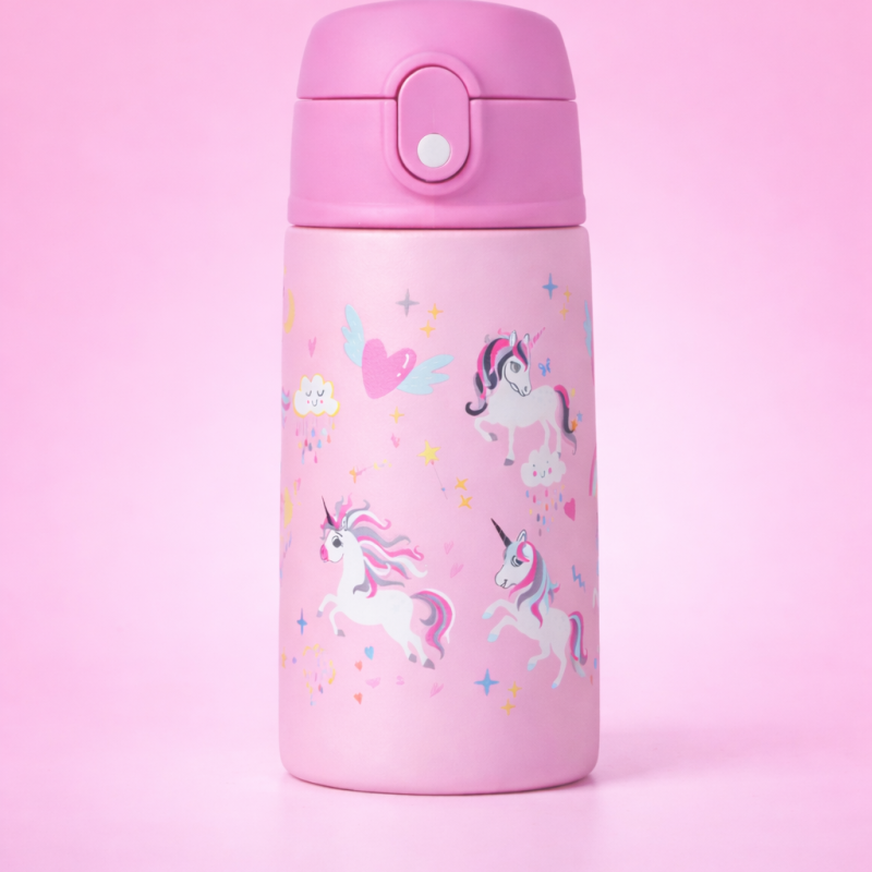 Bidon SOVENTI Unicorn Róż 400 ml — zdjęcie 6